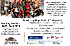 flyer for Hip Hop conference